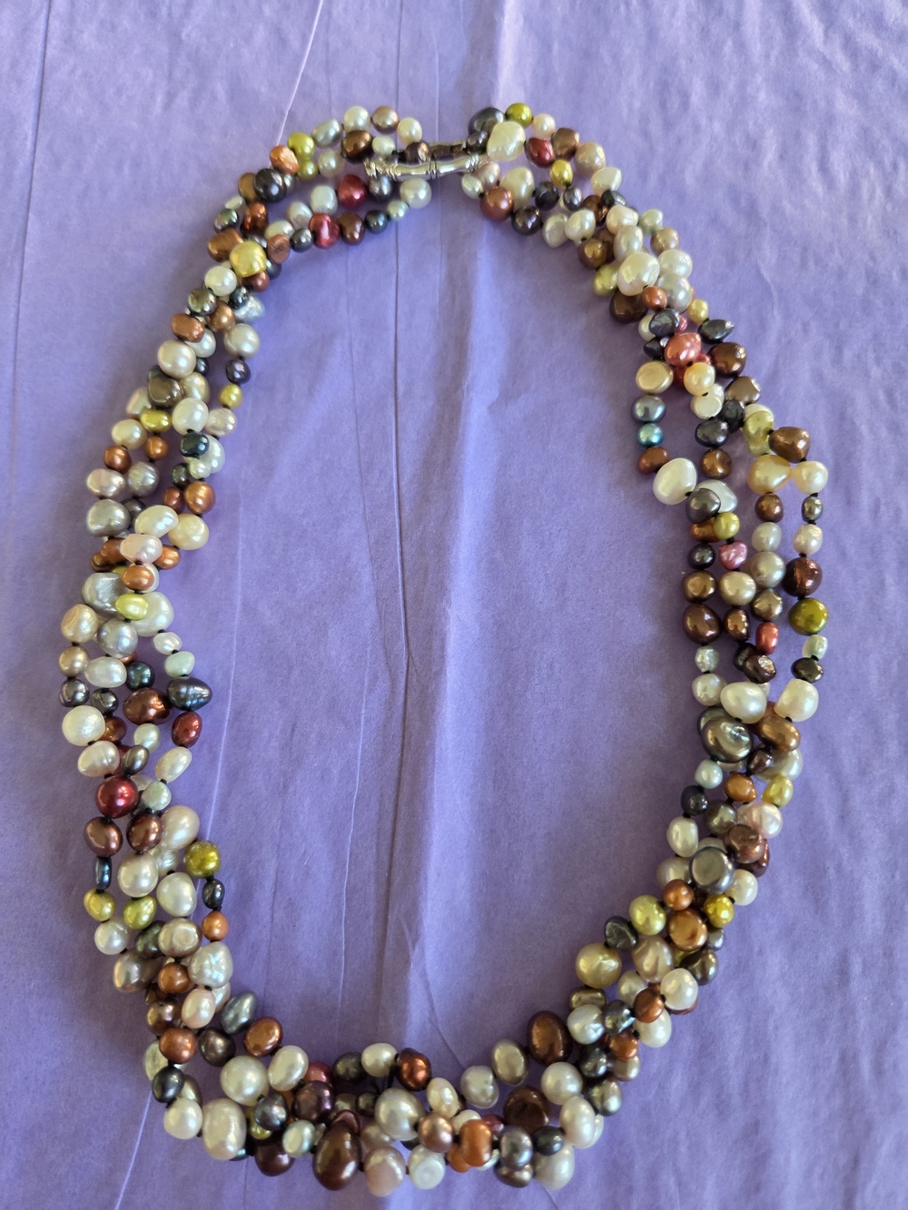 Multicolor Freshwater Pearl Necklace